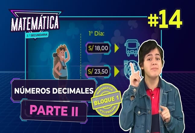 Capítulo N. ° 14: Operaciones de Decimales